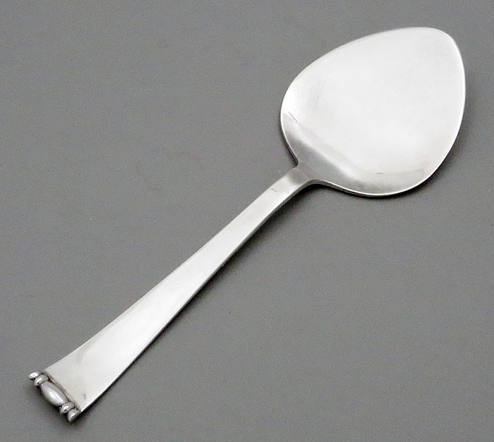 Allan Adler Modern Georgian cake server hand made sterling 