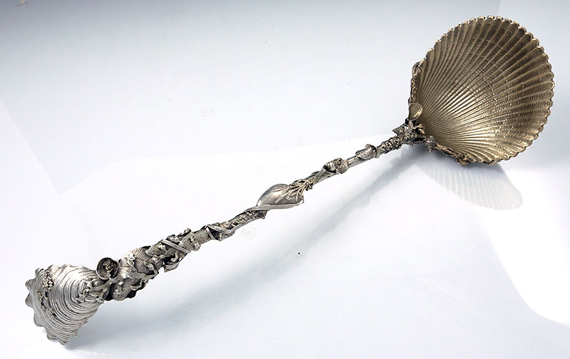 Gorham Narragansett punch ladle antique sterling silver Narragansett