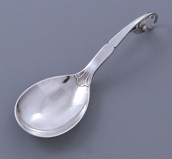 Georg Jensen Peapod sterling gravy ladle 