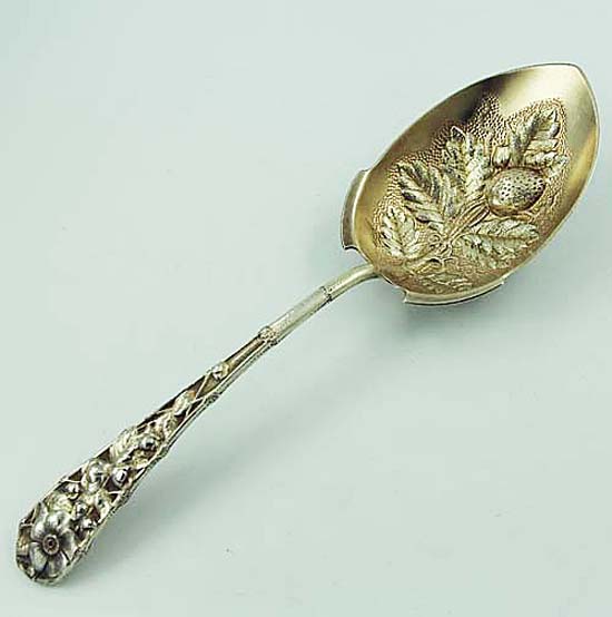 Gorham Eglantine berry serving spoon