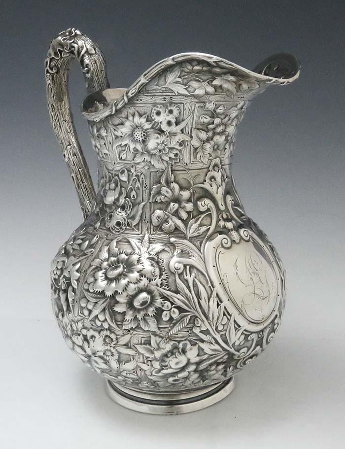 Bigelow Kennard Boston sterling silver antique pitcher