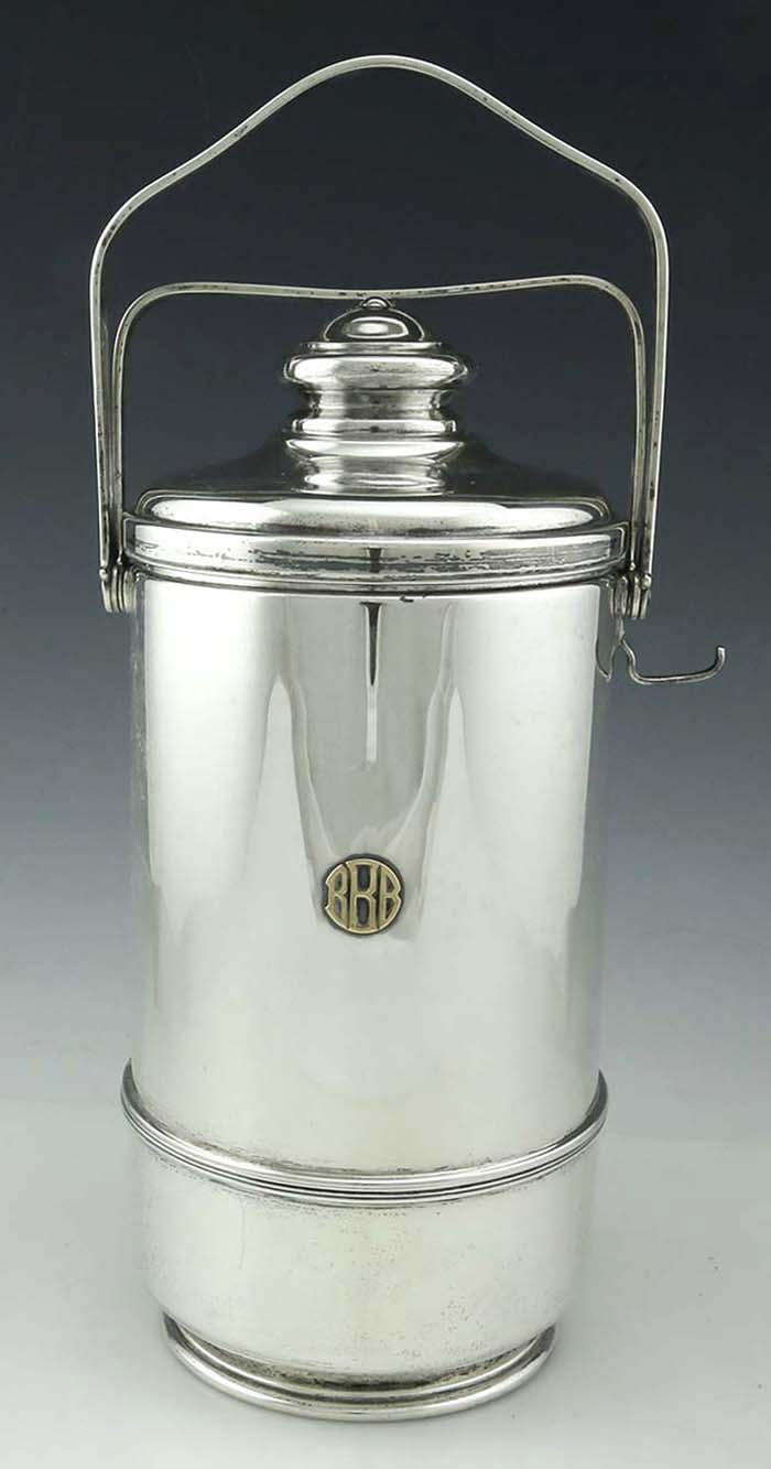 Cartier sterling ice bucket