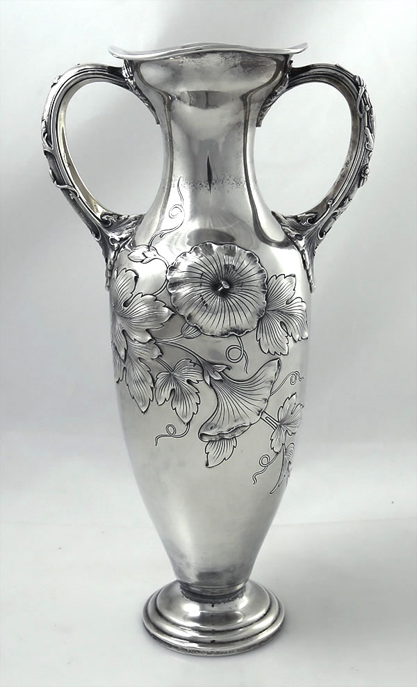 Gorham sterling art nouveau vase