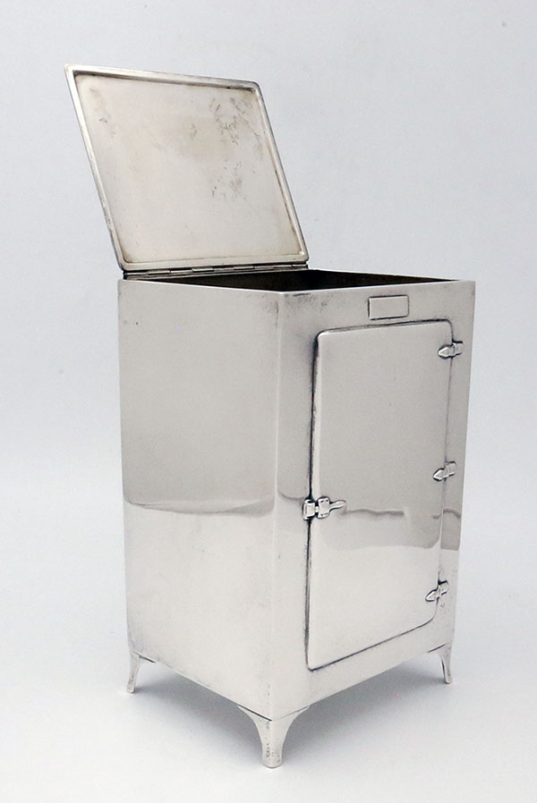 Ahrendt & Taylor sterling silver ice chest