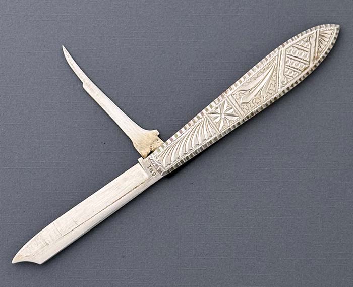 Gorham angraved antique sterling pocket knife