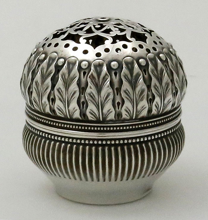 Gorham antique sterling silver string holder