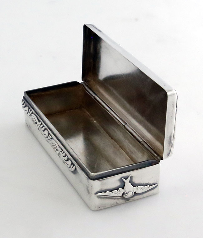 Shiebler sterling silver box