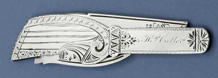 Shiebler sterling silver pocket knife