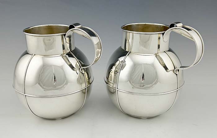 Gorham sterling pair of pitchers