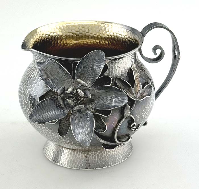 Shreve sterling silver sugar and creamer