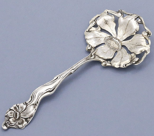 Shieble sterling silver  poppy spoon