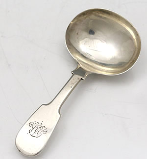 Sterling Tea Strainer Spoon Hammered Bowl Vintage Tea Spoon 