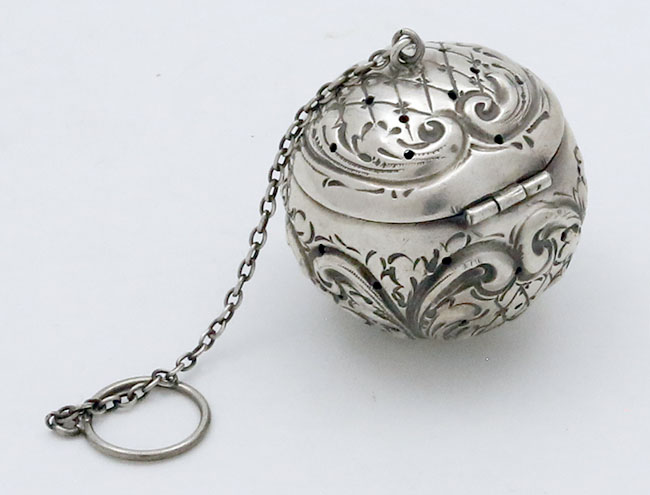 Fradley sterling silver tyea ball