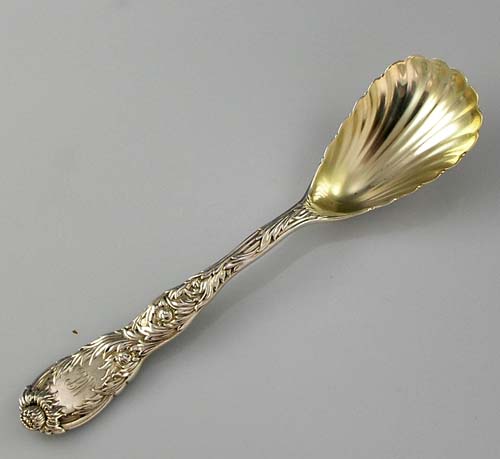 tiffany chrysanthemum preserve spoon